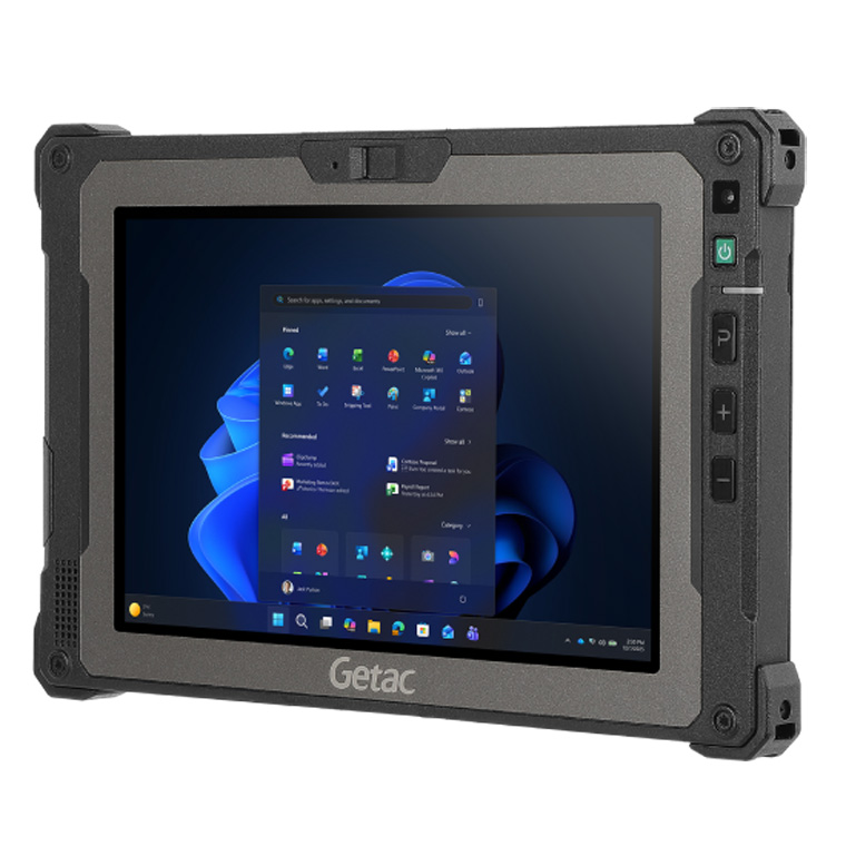 Інтерфейси та підключення Getac ZX80W