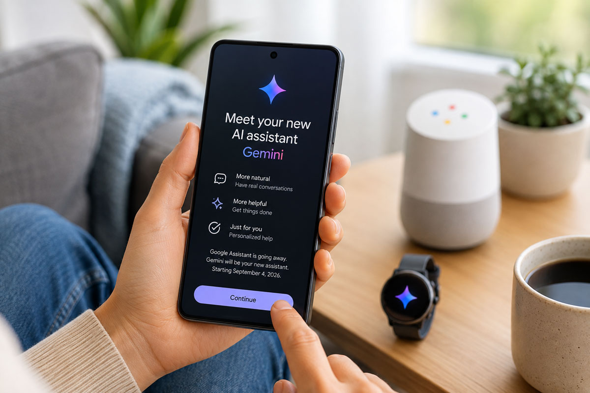 Google Assistant та Gemini
