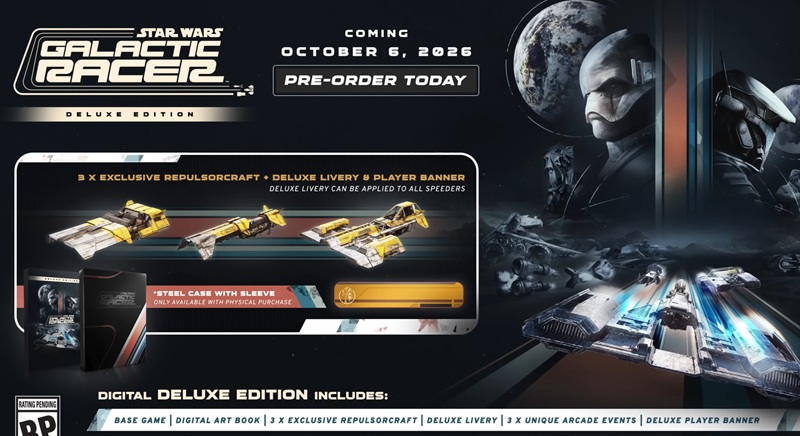 Star Wars: Galactic Racer — pre-order editions and bonuses