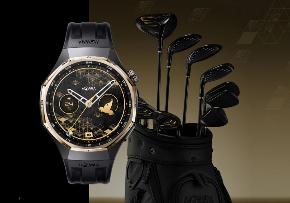 HONMA x Huawei Watch GT 6 Pro на презентации