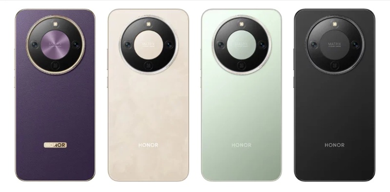 Honor X70 Pro Max in Phantom Purple, one of four available colorways.