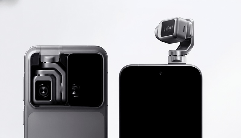 Le Robot Phone d'Honor et sa caméra motorisée à quatre degrés de liberté.