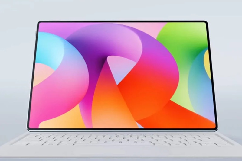 L'écran OLED PaperMatte de 13,2 pouces avec sa gravure nano anti-reflets et son taux de rafraîchissement de 144 Hz.