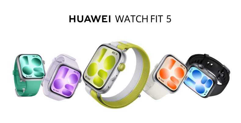 Huawei Watch Fit 5 - вигляд спереду