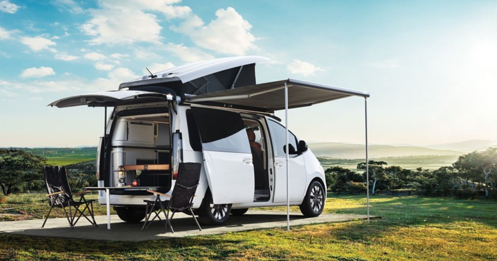 Hyundai Staria Camper концепт - боковой вид