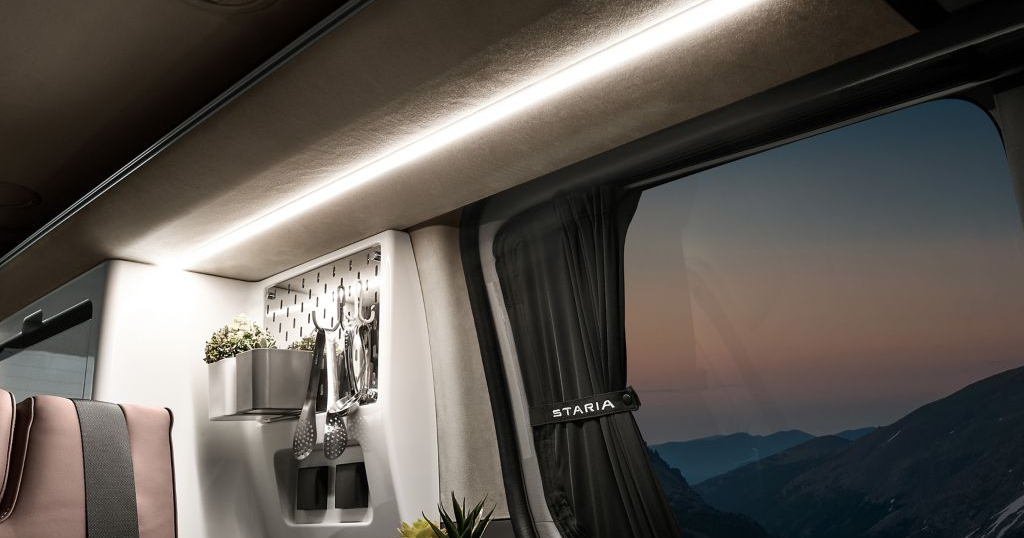 Hyundai Staria Camper концепт - спальное место