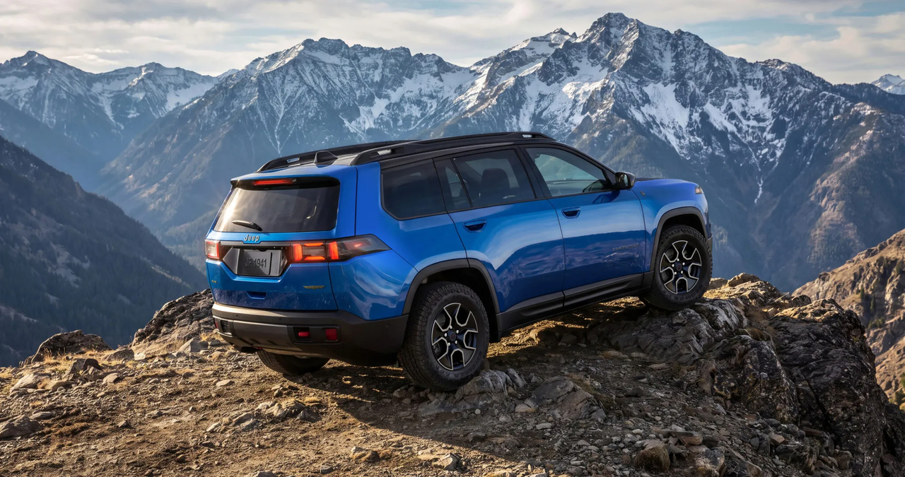 Jeep Cherokee Trailhawk позашляховий вид