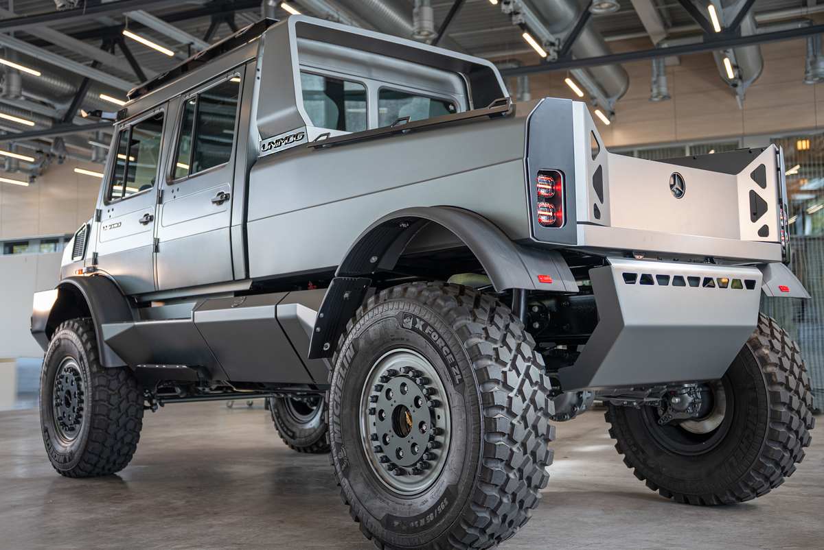 Details of the updated Unimog
