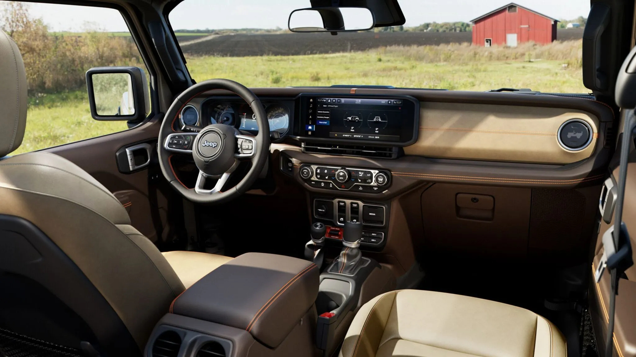 Interior and Features of Jeep Wrangler JL-2A