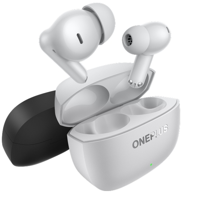 OnePlus Nord Buds 4 Pro - gray-colored earbuds