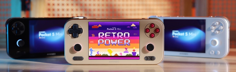Ayaneo Pocket S Mini in Retro Power color
