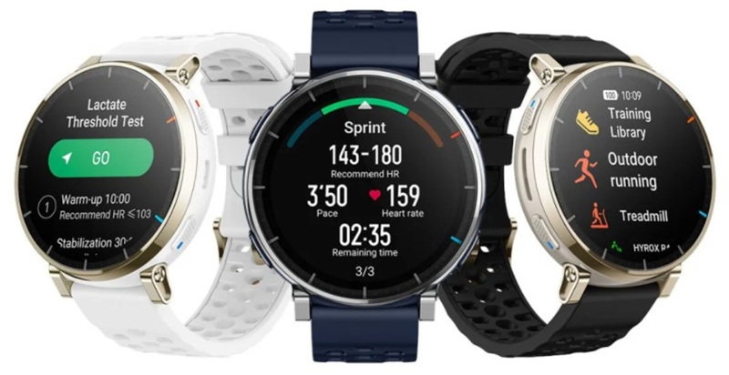 Amazfit Active 3 Premium in different colors
