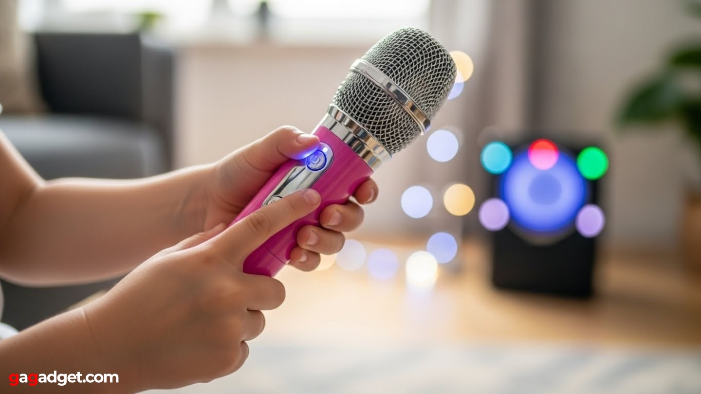 wireless karaoke microphone kids