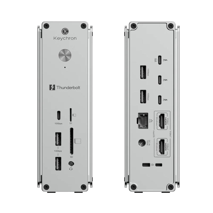Роз'єми на задній панелі Thunderbolt 5 Dock