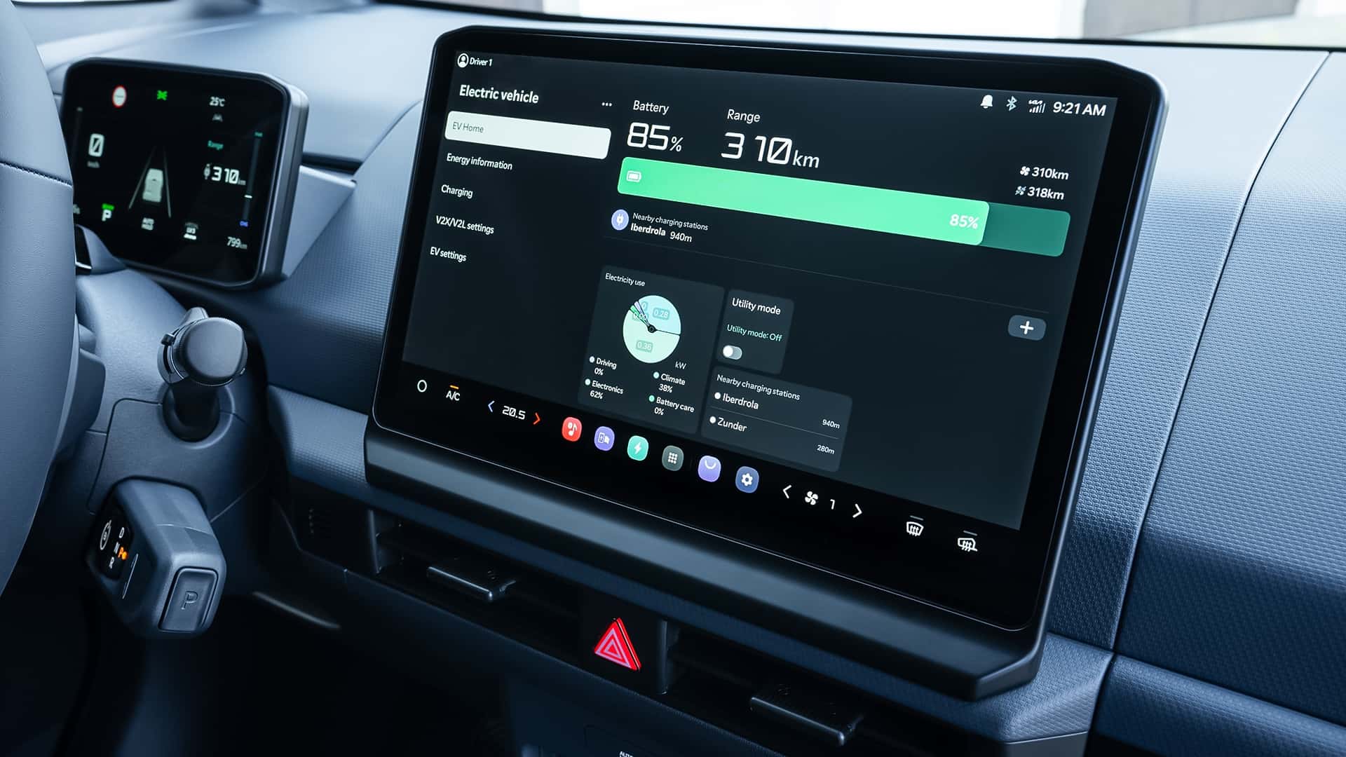 Профіль Kia PV5 WAV з телескопічною рампою