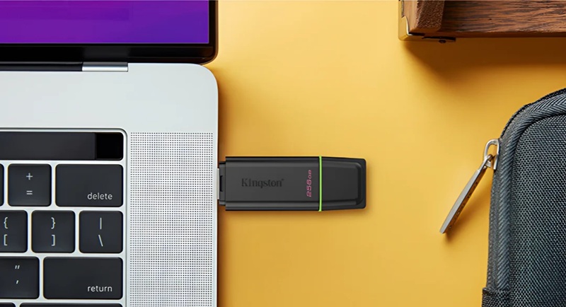 Kingston DataTraveler Exodia G2 — color-coded caps identify each capacity tier at a glance.
