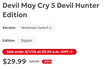 La Devil Hunter Edition inclut tous les DLC publiés ainsi que Vergil en personnage jouable.