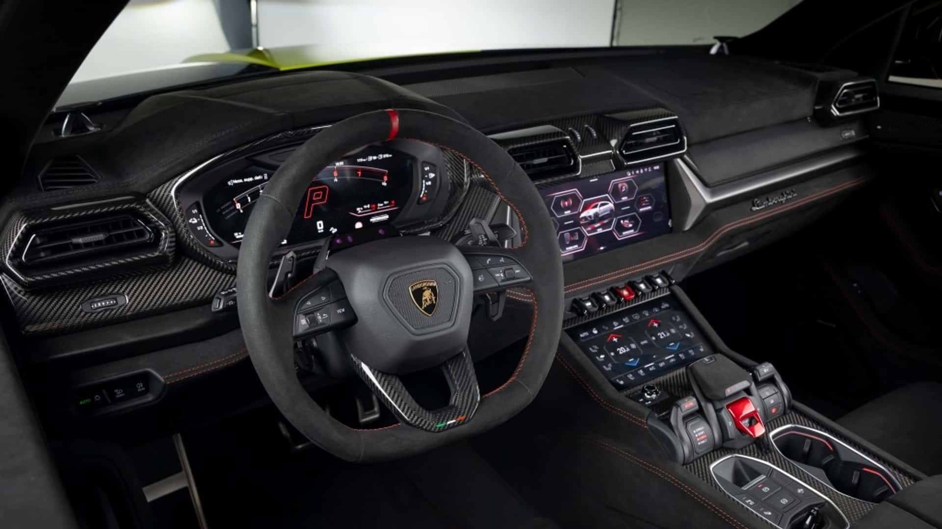 Lamborghini Urus SE Performante режим Rally