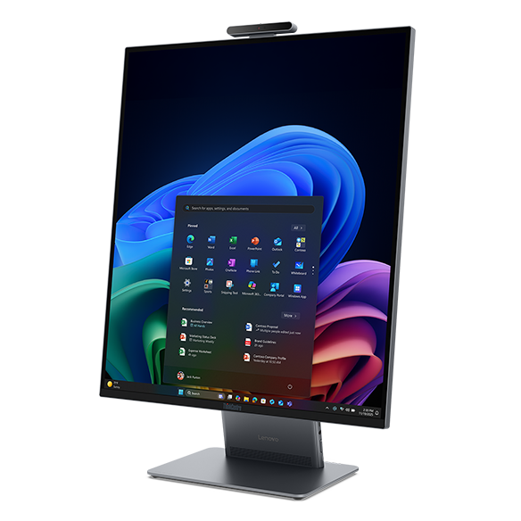 Lenovo ThinkCentre X AIO Aura Edition - задня частина пристрою