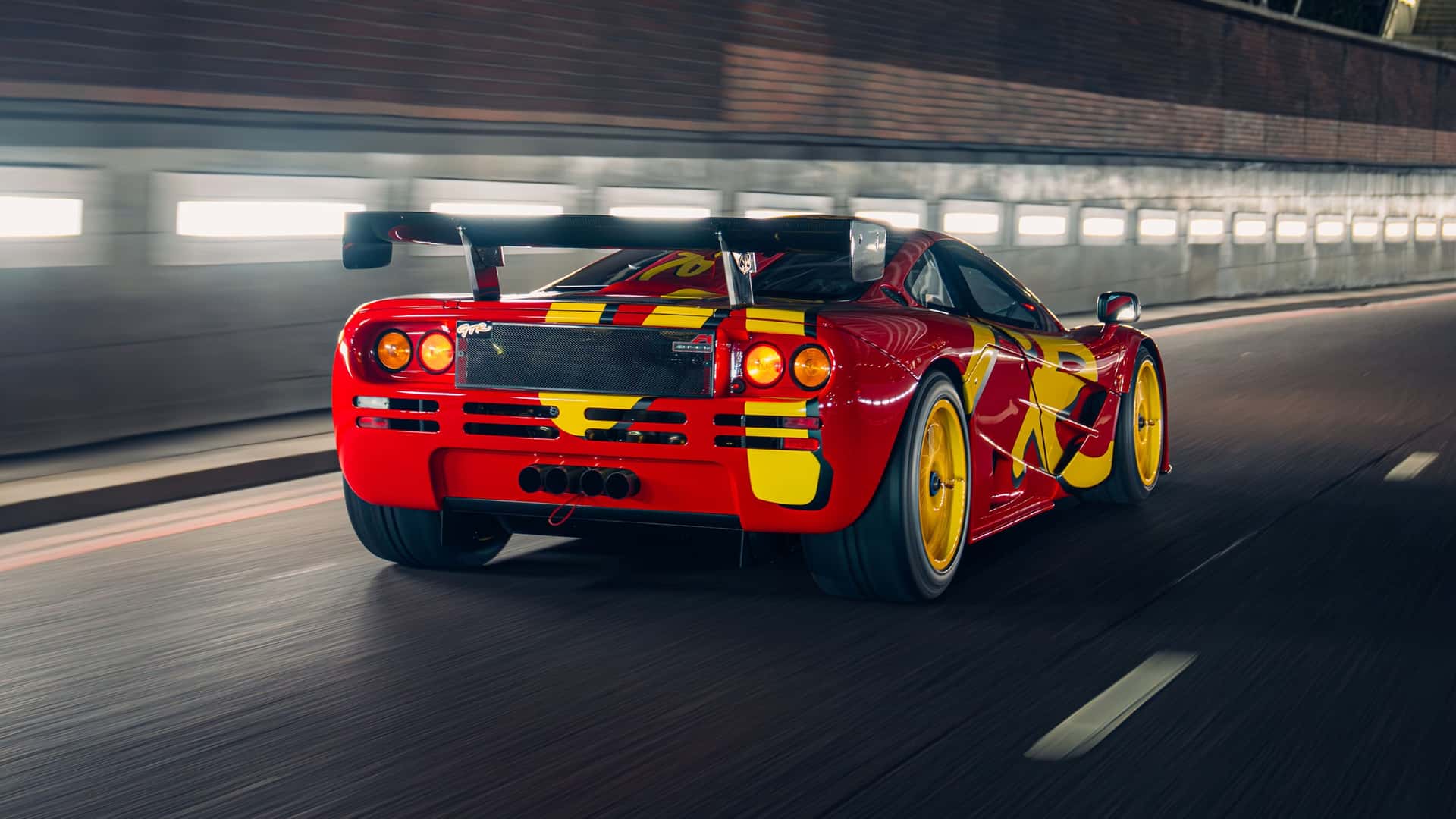 McLaren F1 GTR 1996 звездный гоночный автомобиль