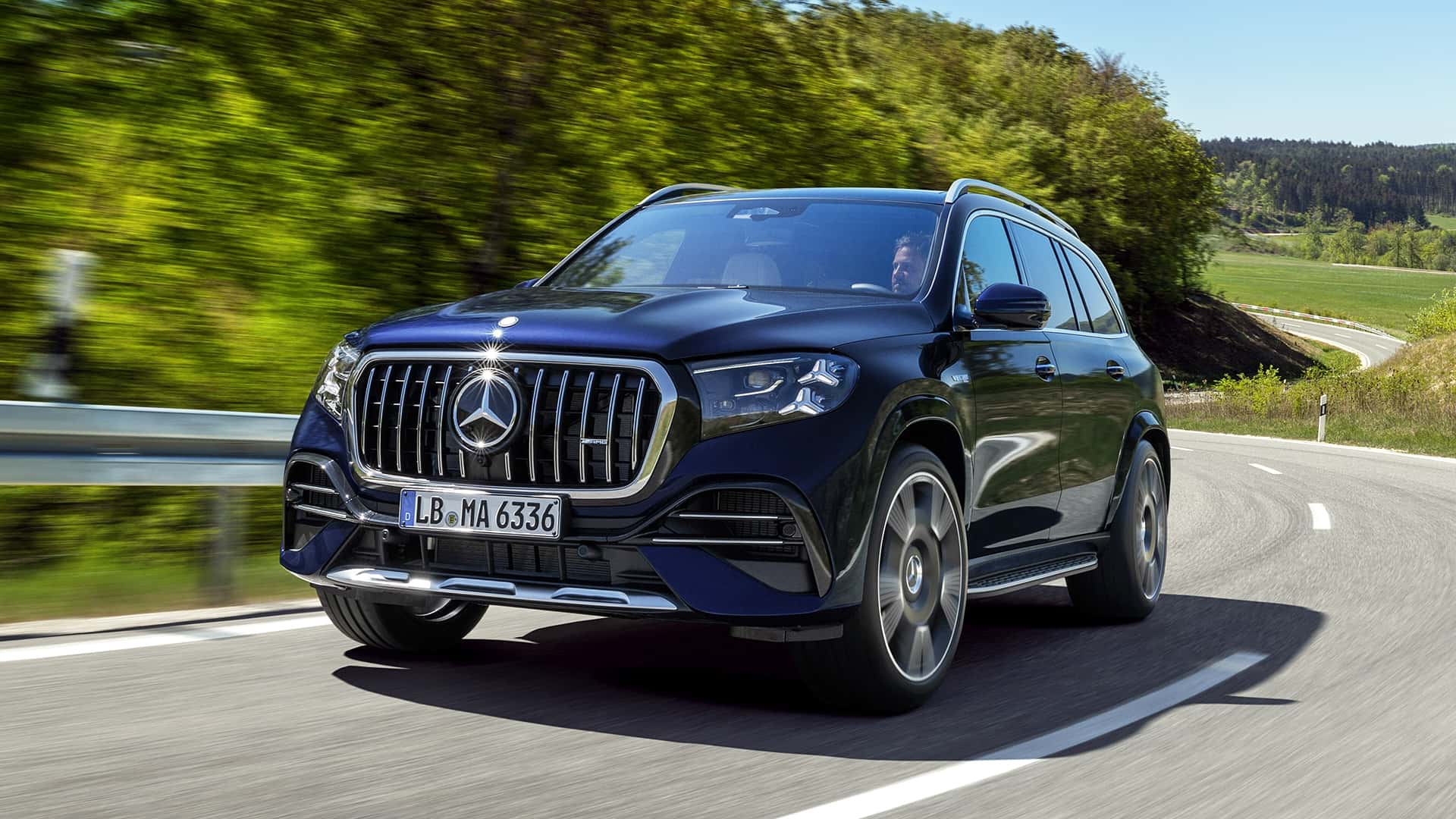 Задний бампер Mercedes-AMG GLS 63 4Matic+ 2026