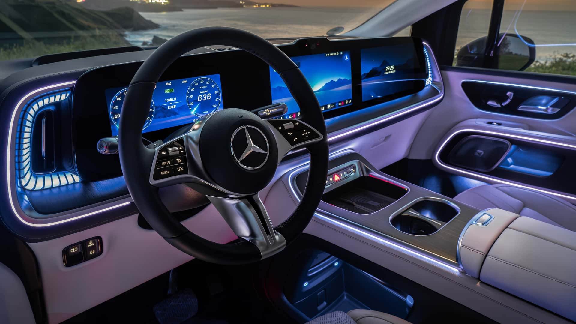 Mercedes VLE 2026 interior layout