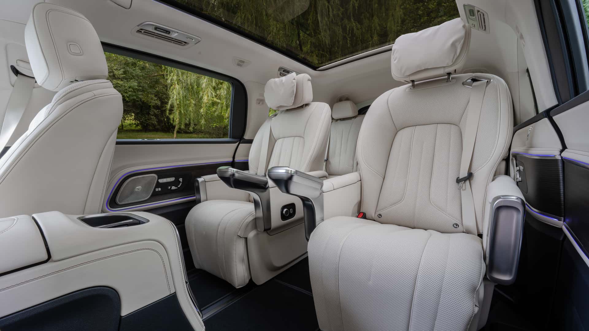 Mercedes VLE 2026 interior finish