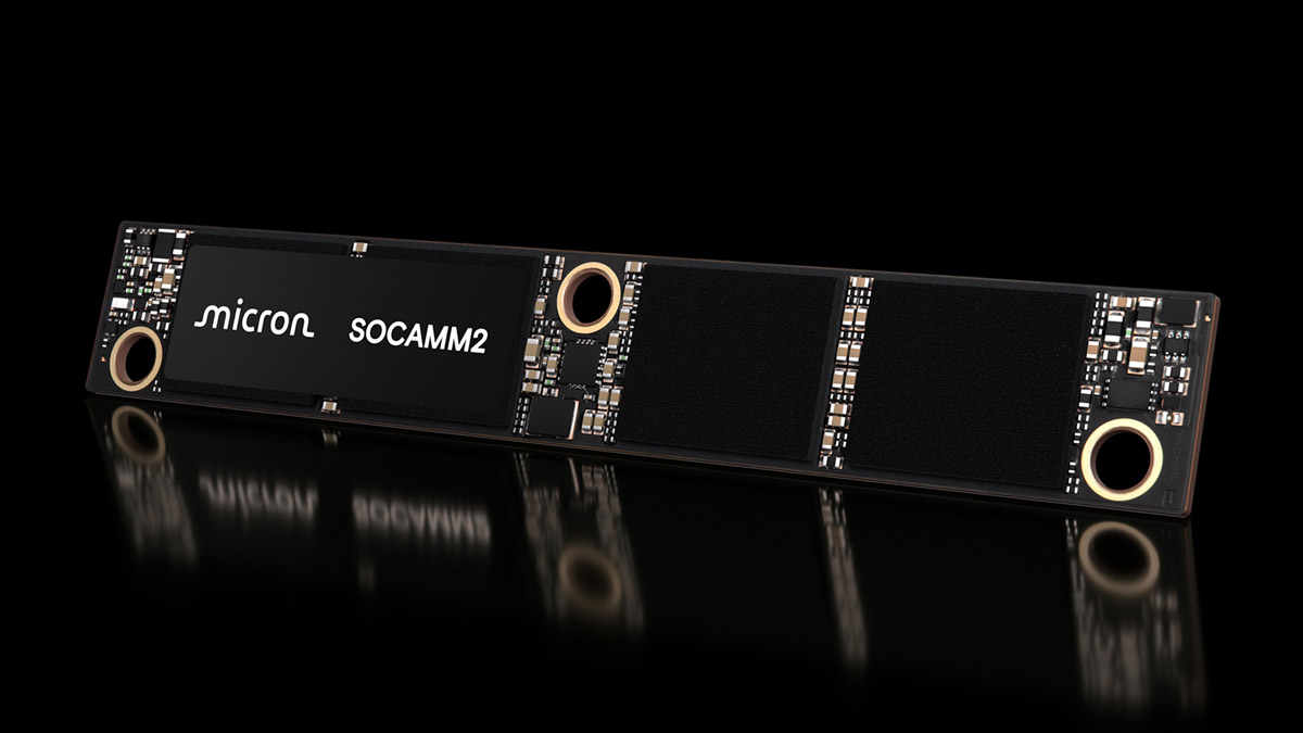 Модуль SOCAMM2. Ілюстрація: Micron