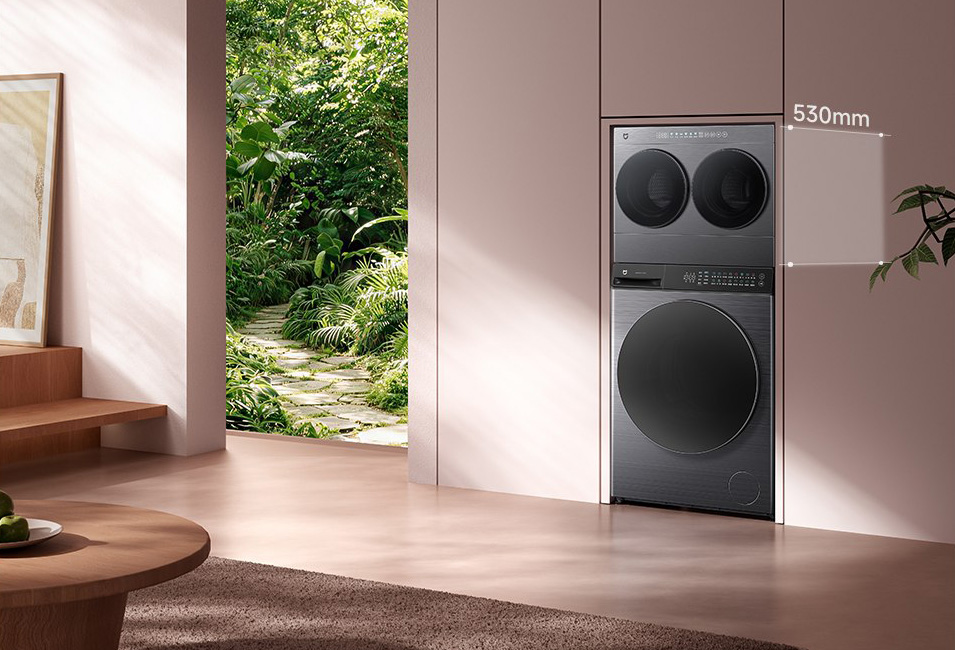 Mijia Mini Dual-Tube Washer Dryer 5kg - відкритий барабан
