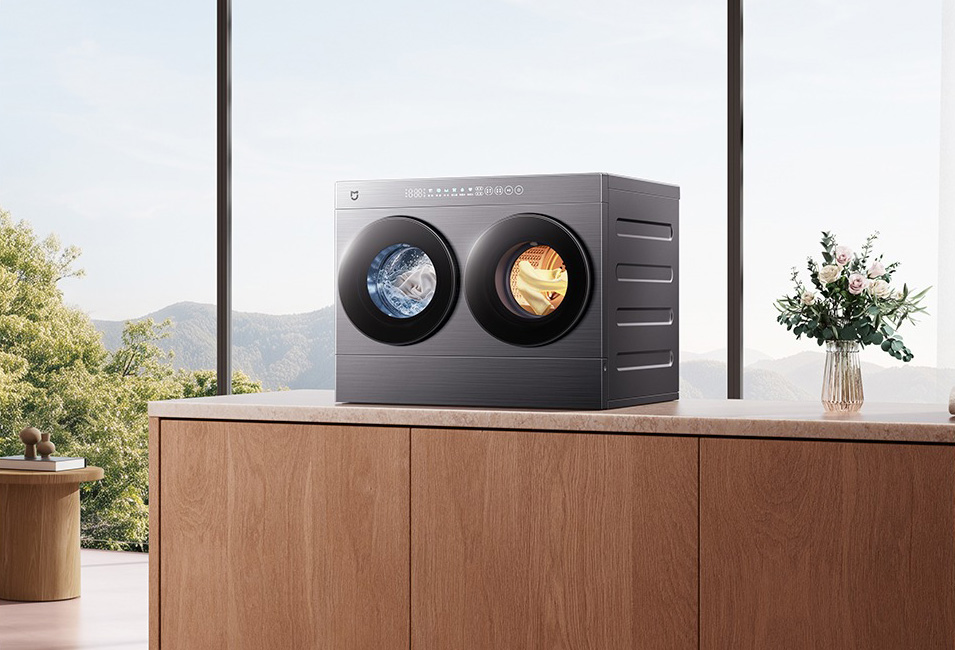 Mijia Mini Dual-Tube Washer Dryer 5kg - інтер'єр барабану