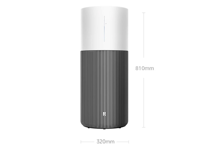 Вид знизу на Mijia Purifier Humidifier 3 Pro