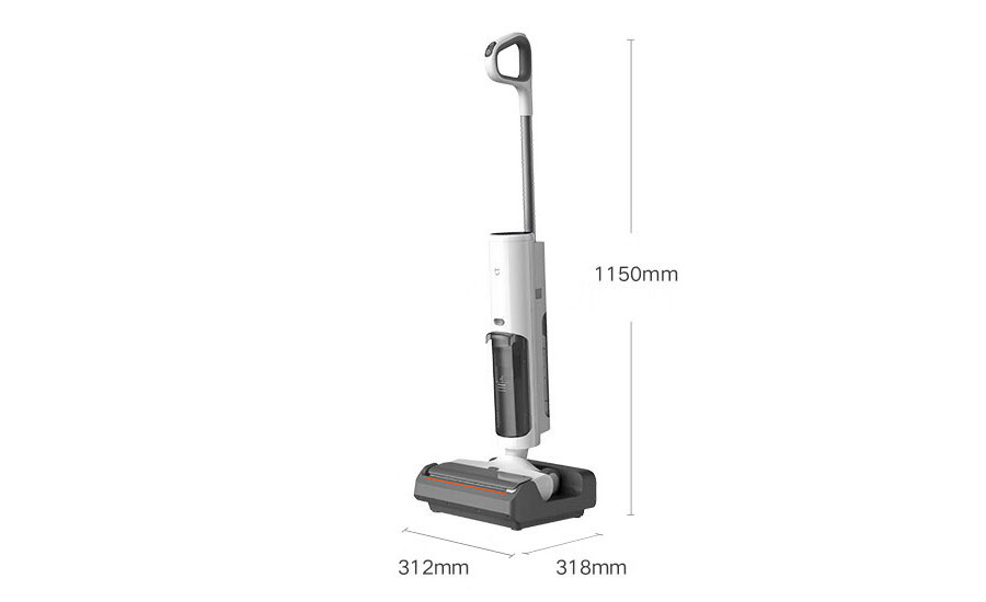 Mijia Wireless Floor Cleaner 5C в действии