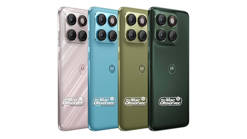 Motorola Edge 70 Neo en quatre coloris — rendus officiels avant annonce.