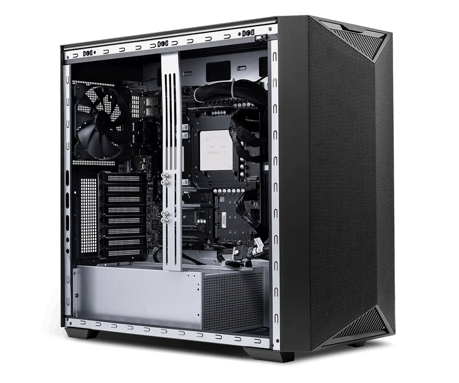 MSI XpertStation WS300 - вид сбоку