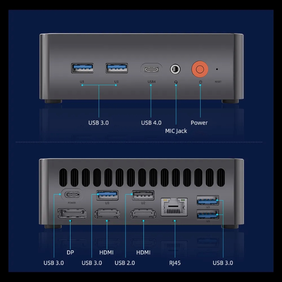 Технические характеристики Ninkear L20 AI Mini PC (версия 1)