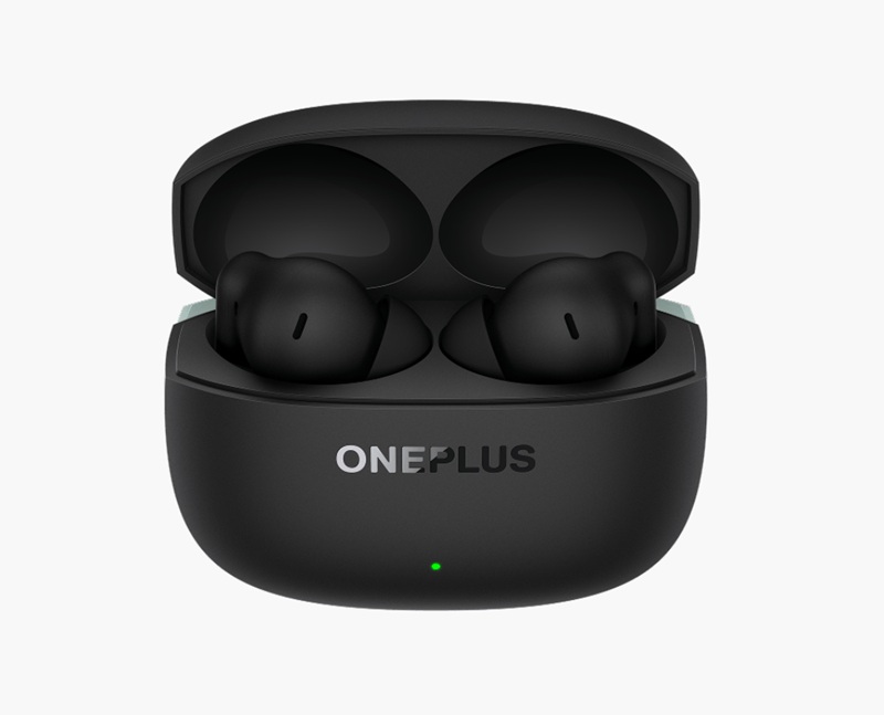 Black OnePlus Nord Buds 4 Pro earbuds in a case