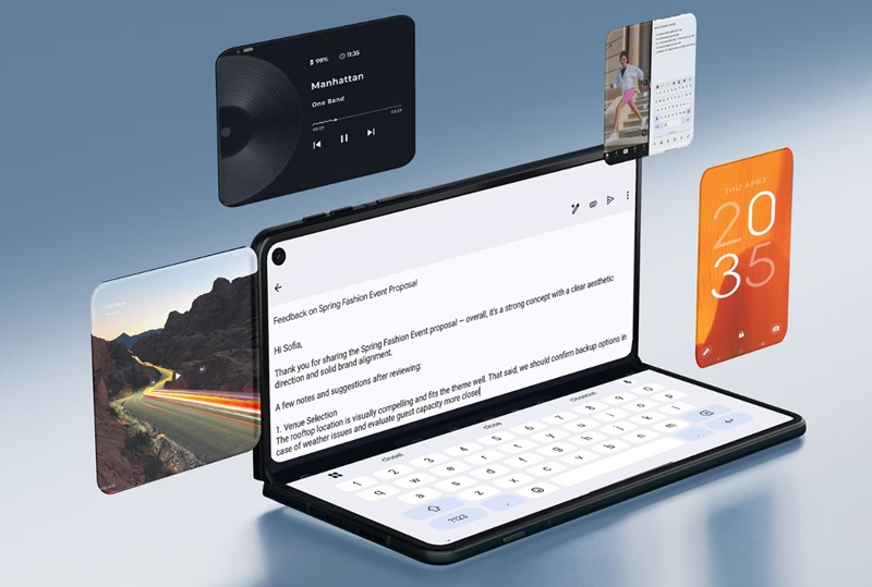 Motorola Razr Fold складной смартфон