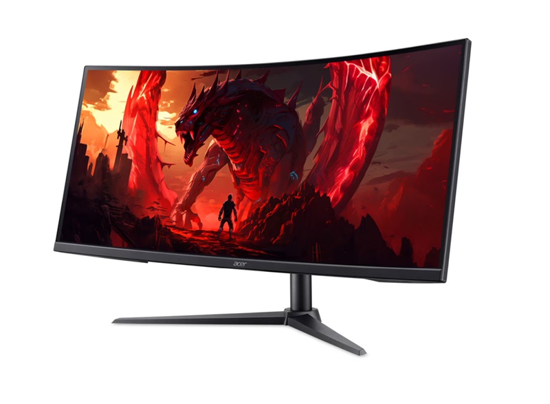 Nitro XZ340CKR P — ultrawide incurvé 34 pouces WUHD à 180 Hz.