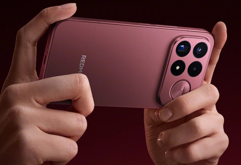 Redmi K100 Pro in its Firefly Chasing Light colorway, which glows in the dark after light exposure.