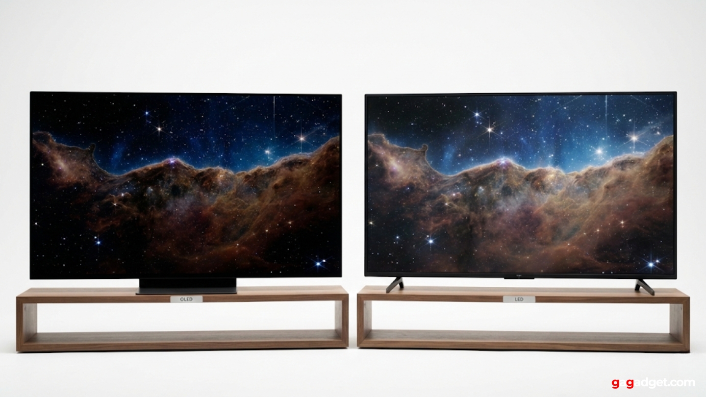 Comparaison des téléviseurs OLED et LED