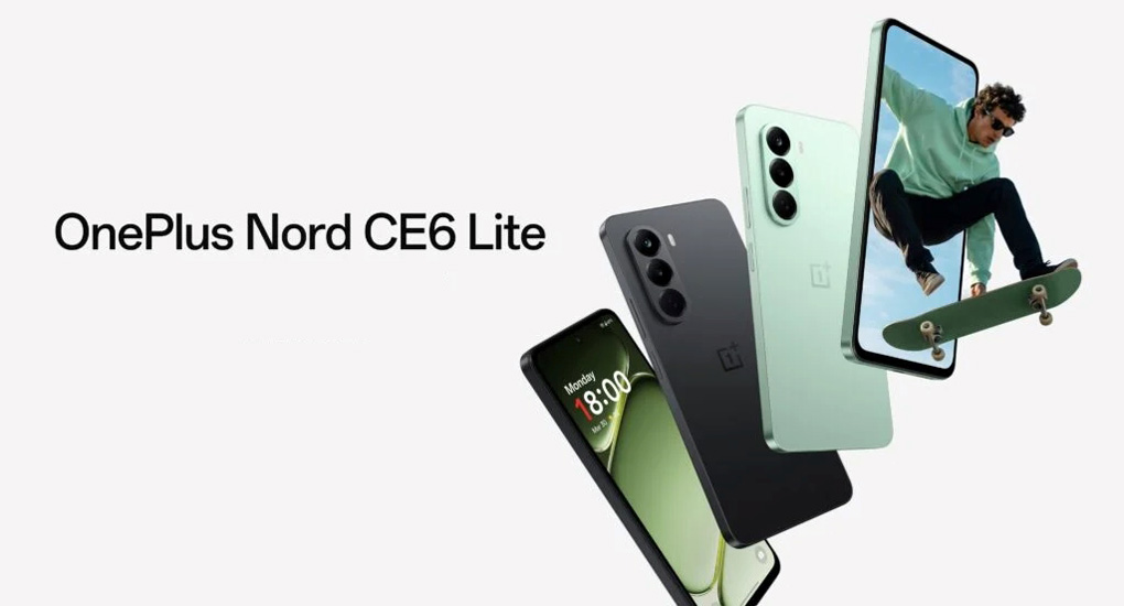 OnePlus Nord CE 6 Lite у різних кольорах