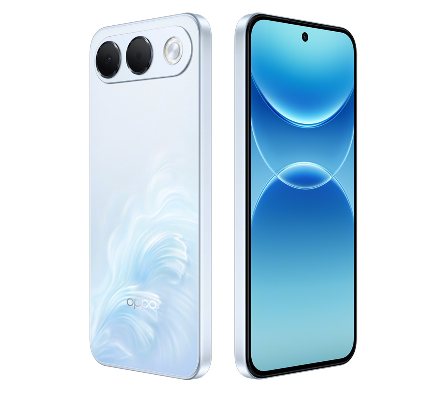 Oppo A7 Pro смартфон в різних положеннях