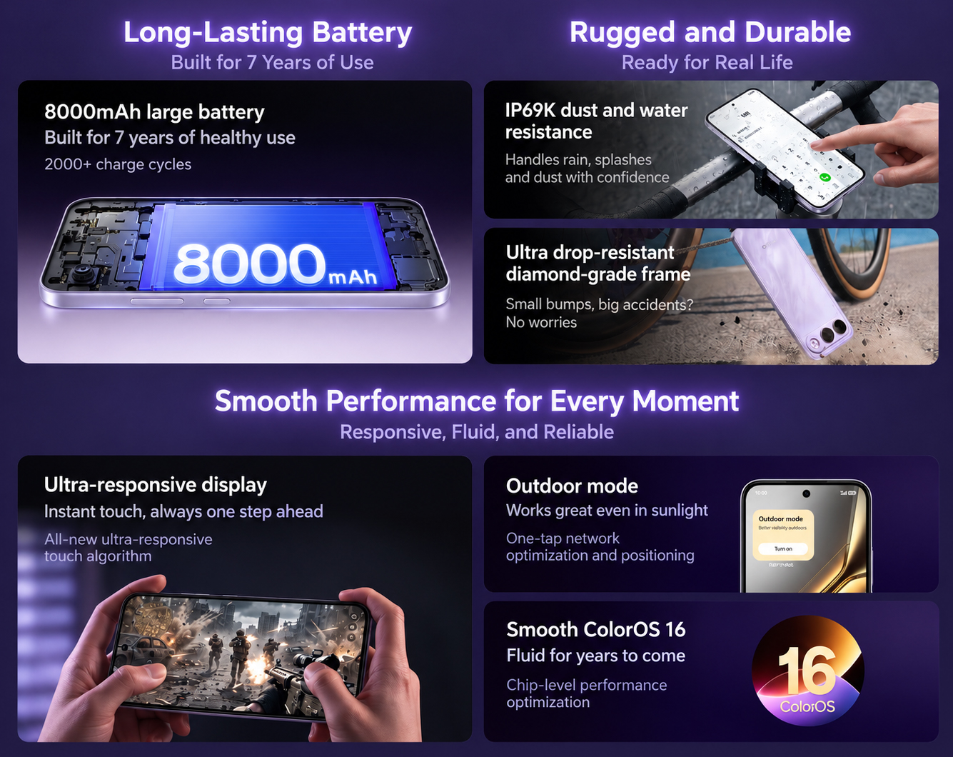 Особенности OPPO K15s
