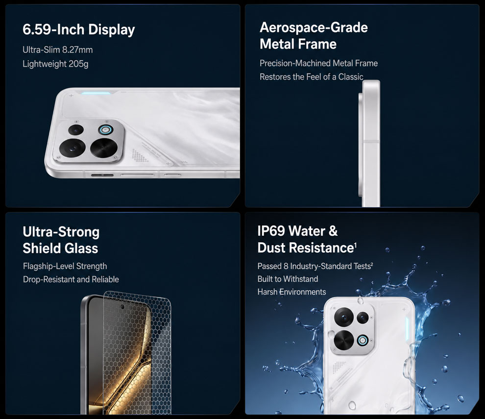 IP69 protection details for the Oppo K15. Image: Oppo