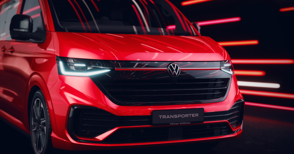 Дизайн решётки радиатора Volkswagen Transporter Sportline