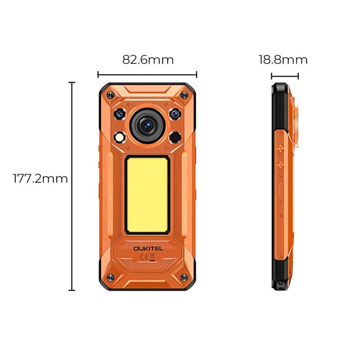 Близкий вид Oukitel WP500 Ultra