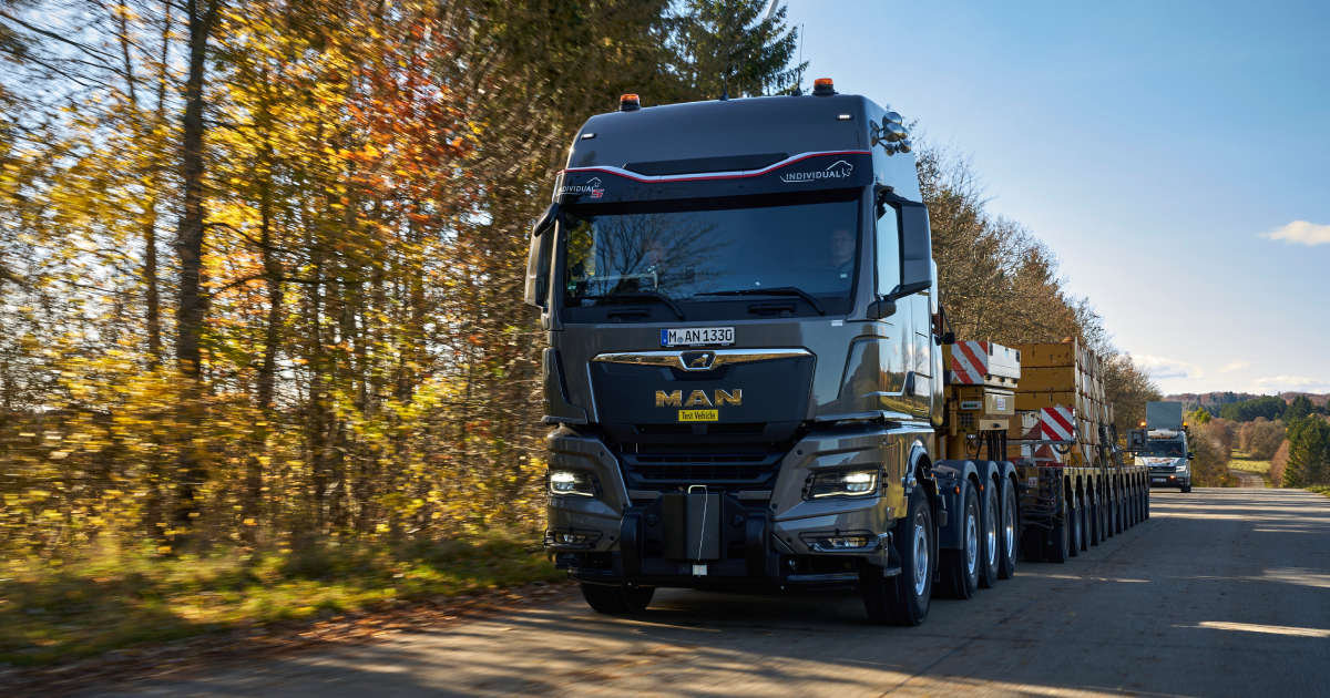 New version of MAN TGX 41.640 8x4/4