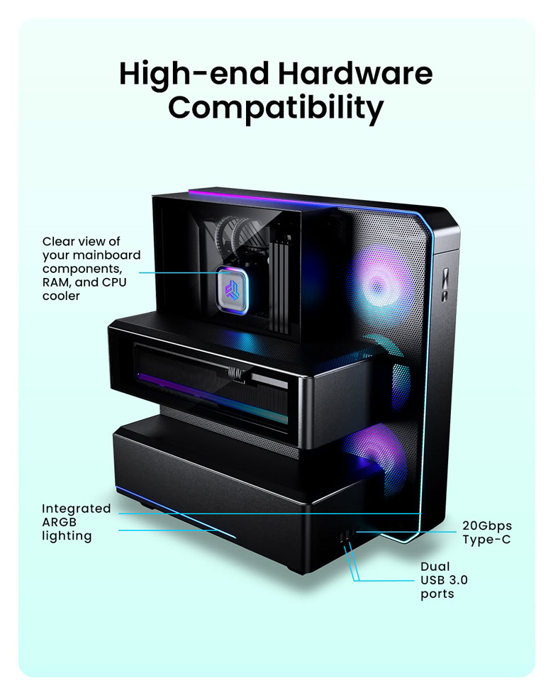 Phanteks EX5 Plus боковая панель