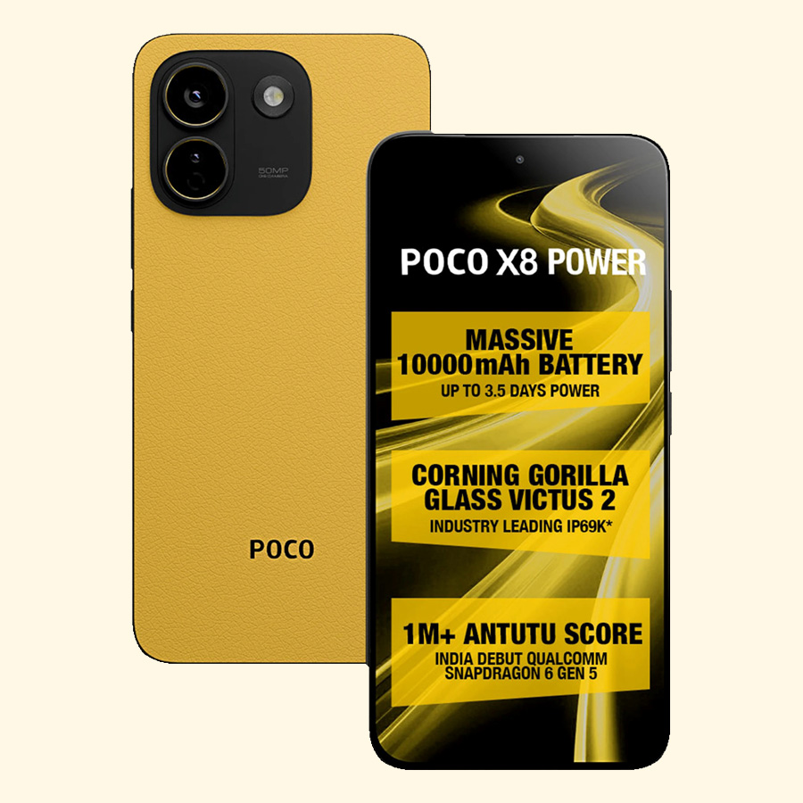 Poco X8 Power передній вид