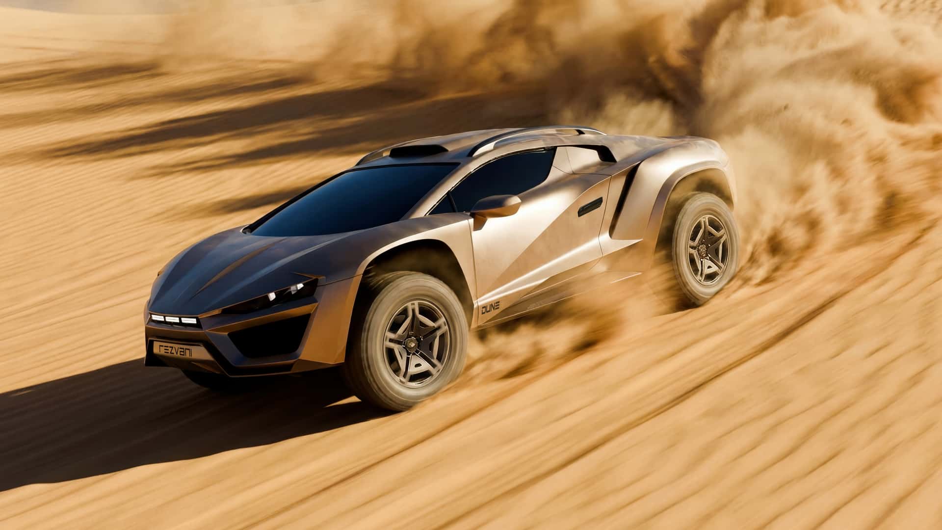Rezvani Dune, наклонная перспектива